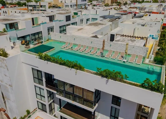Apartament Luxury 1br With Rooftop Pool In Prime Playa Location Playa del Carmen
